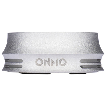 Front view of the ONMO HMD Silver Heat Management Device showcasing the sleek aluminium design.