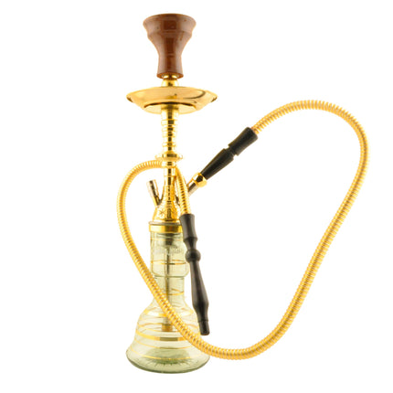 Full view of the Mini Beast Shisha with hose and bowl