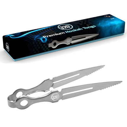 320° Premium Tongs - Silver