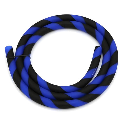 Caesar - Caesar Black & Blue Silicone Shisha Hose - The Premium Way