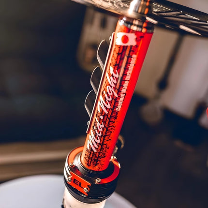 Stylish View of EL BOMBER Midnight Elegance Hookah