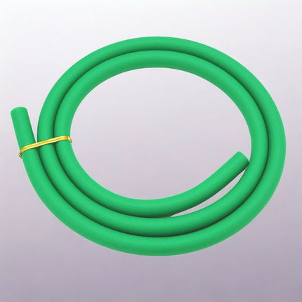 Essentials - Essentials Shisha Silicone Matte Hose - Green - The Premium Way