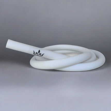 Essentials - Premium Shisha Silicone Hose - White - The Premium Way