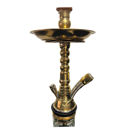 Khalil Mamoon Mini Beast Gold Hookah - Model 4407 Shisha | The Premium Way