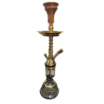 Khalil Mamoon Mini Beast Gold Hookah - Model 4407 Shisha | The Premium Way