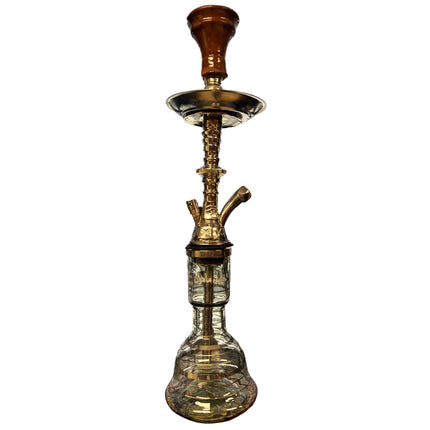 Khalil Mamoon Mini Beast Silver Hookah - Model 3002 Shisha | The Premium Way