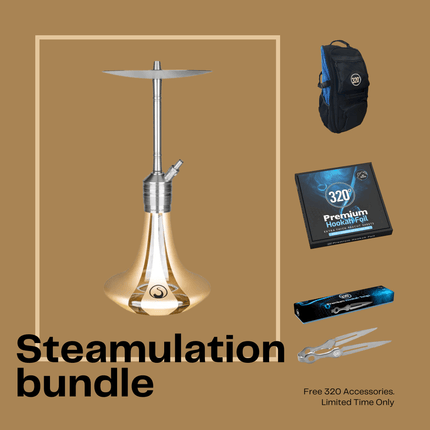 Limited Time Only: Steamulation Hookah Bundle Shisha | The Premium Way