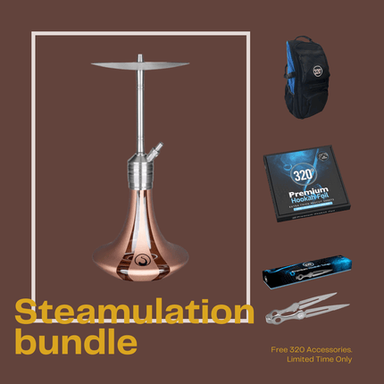 Limited Time Only: Steamulation Hookah Bundle Shisha | The Premium Way