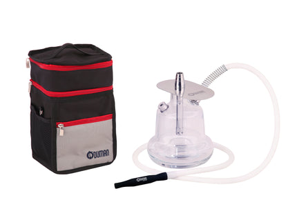 N4 Midi Hookah – Compact Travel Hookah with LED & Bag