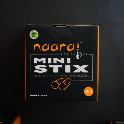 Naara for Shisha Charcoal | Mini Stix Charcoal | The Premium Way