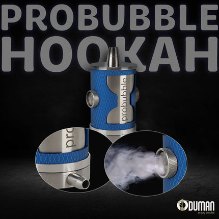 Oduman Probubble Portable Hookah - Blue Shisha | The Premium Way