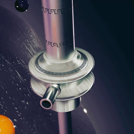 Tempus Sceptre Zeus Edition Hookah stem side view