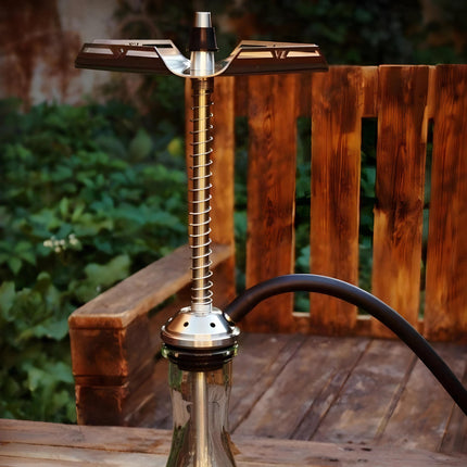 VZ Hookah Minimal set up outdoors