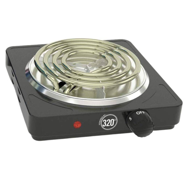 320° - 320º Electric Charcoal Burner Set: 1000W with Grid & Tongs - The Premium Way