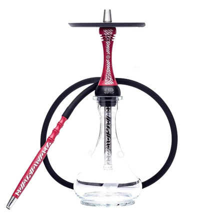 Alpha - Alpha Hookah Model X - Artist Red Matte - The Premium Way