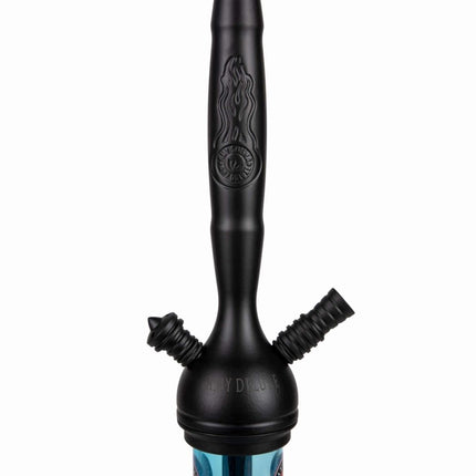 Amy Deluxe - Amy Deluxe - Cityscape 690 - Black on Blue Hookah Set - The Premium Way