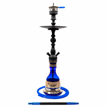 Amy Deluxe - Amy Deluxe - Kura - Blue Gold Shisha Set 088.01 - The Premium Way