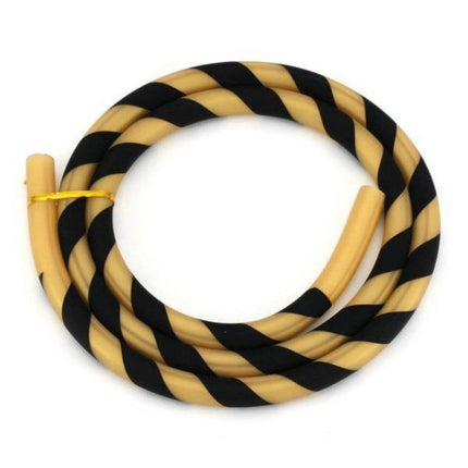 Caesar - Caesar Black & Gold Silicone Shisha Hose - The Premium Way