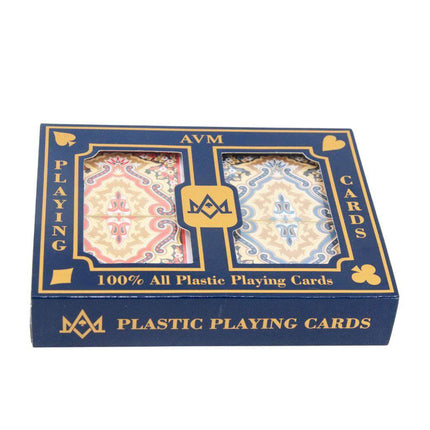 Essentials - AVM 100% All Plastic Playing Cards - The Premium Way