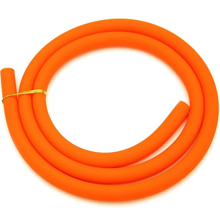 Essentials - Essentials Shisha Silicone Matte Hose - Orange - The Premium Way