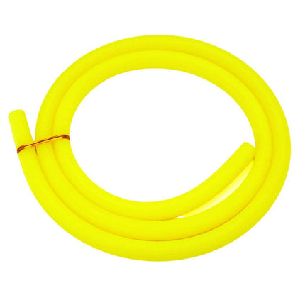 Essentials - Essentials Shisha Silicone Matte Hose - Yellow - The Premium Way