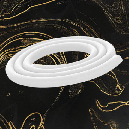 Essentials - Essentials White Silicone Shisha Hose - 1.5m - The Premium Way