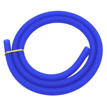 Essentials - German Premium Shisha Silicone Hose - Matte Blue - The Premium Way