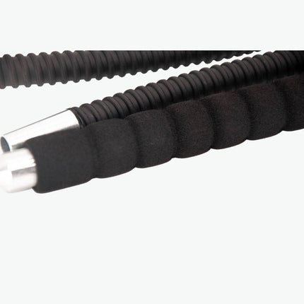 Essentials - Shisha Hose Set With Mouthpiece & Tip - Foam Handle - The Premium Way