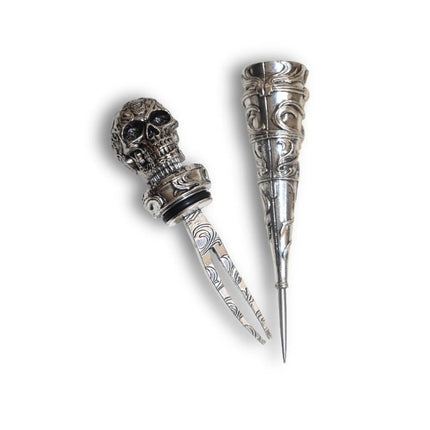 Essentials - Skull 3-in-1 Hookah Poker and Fork Set - The Premium Way