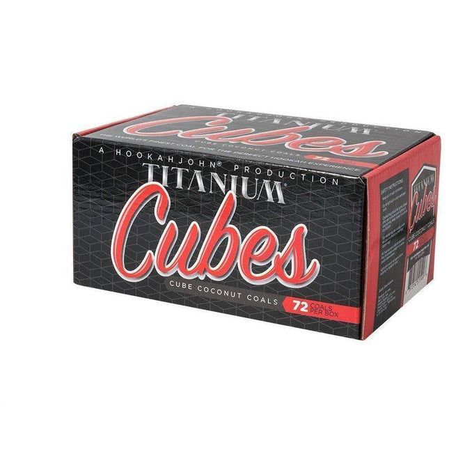 HookahJohn - Hookah John Titanium Charcoal Cubes - The Premium Way