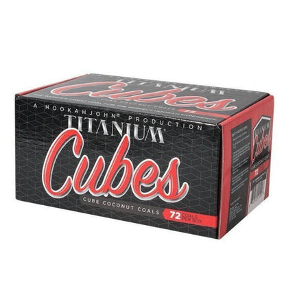 HookahJohn - Hookah John Titanium Charcoal Cubes - The Premium Way