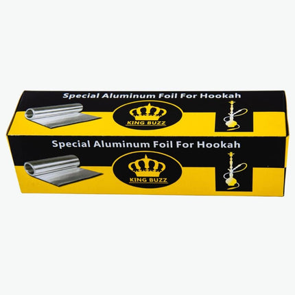 King Buzz - King Buzz Shisha Aluminium Foil 20m - The Premium Way