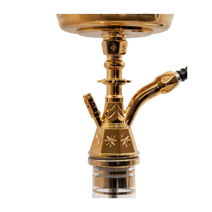 King Buzz - King Buzz Traditional Small Shisha - Gold - The Premium Way