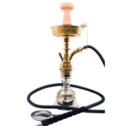 King Buzz - King Buzz Traditional Small Shisha - Gold - The Premium Way