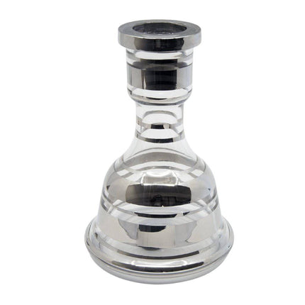 King Buzz - King Buzz Traditional Small Shisha - Silver - The Premium Way