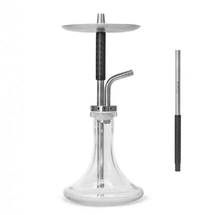 Ocean Hookah - Ocean Hookah Cane S Black Pom / Steel - The Premium Way