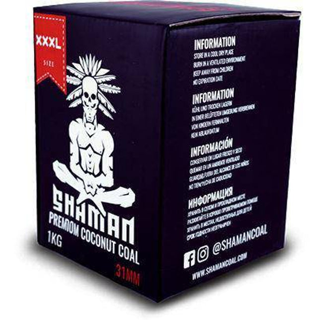 Shaman - Shaman XXXL 31mm Shisha / Hookah Charcoal - The Premium Way