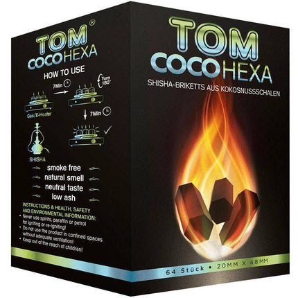 TOM - Tom Coco Hexa Coconut Charcoal - The Premium Way